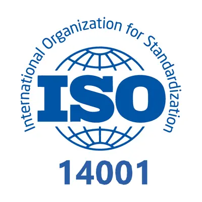 ISO 14001 certificate