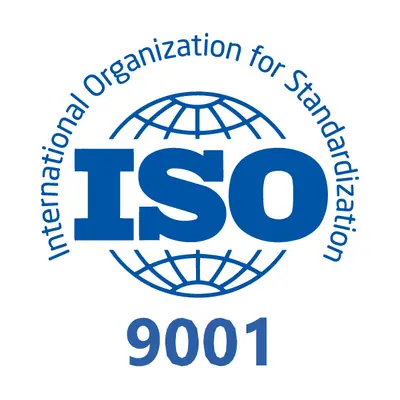 ISO 9001 certificate